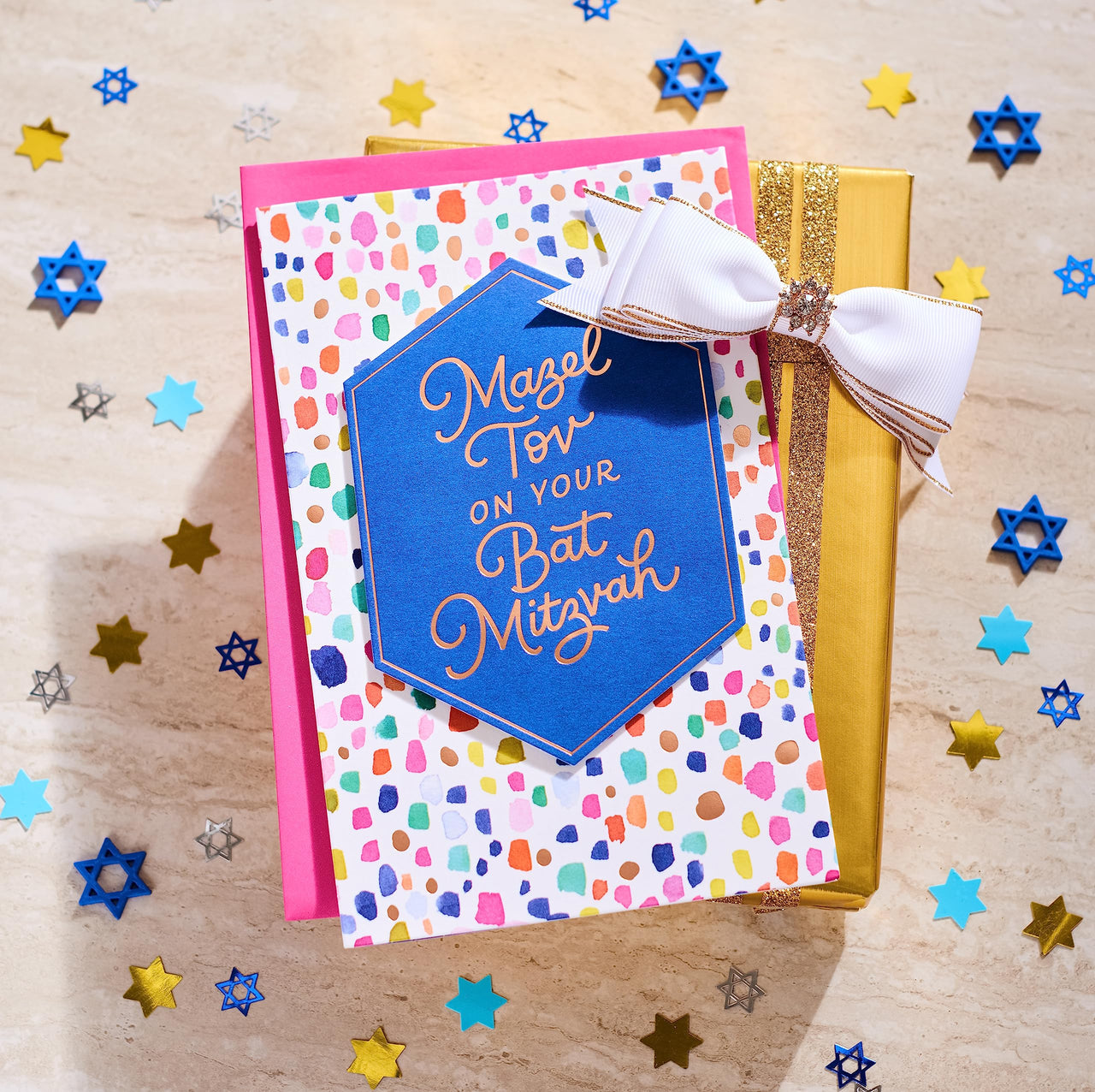 American Greetings Bat Mitzvah Card (Heartfelt Mazel Tov) Heartfelt Mazel Tov