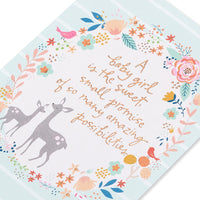 American Greetings Baby Girl Card (Lifetime of Love) Lifetime of Love