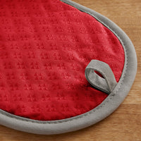 KitchenAid Asteroid Pot Holder 2-Pack Set, Fire Red, 6.5