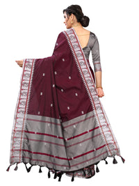 Regolith Designer Sarees for women banarasi silk saree with fancy saree Un-stitched blouse Pieces