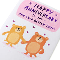 American Greetings Funny Anniversary Card for Couple (Who's  Who) Who's  Who