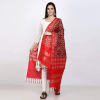 KAPAAHA Women's  Woven Design Silk Blend Dupatta Free Size