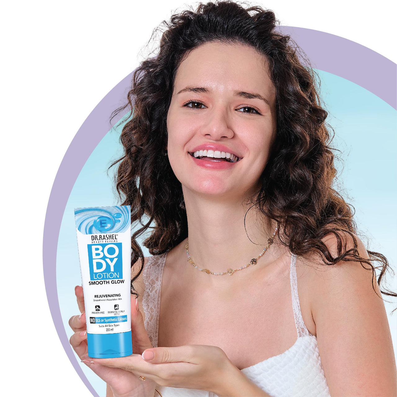 DR.Rashel Smooth Glow Body Lotion, Rejuvenating, 200 ml