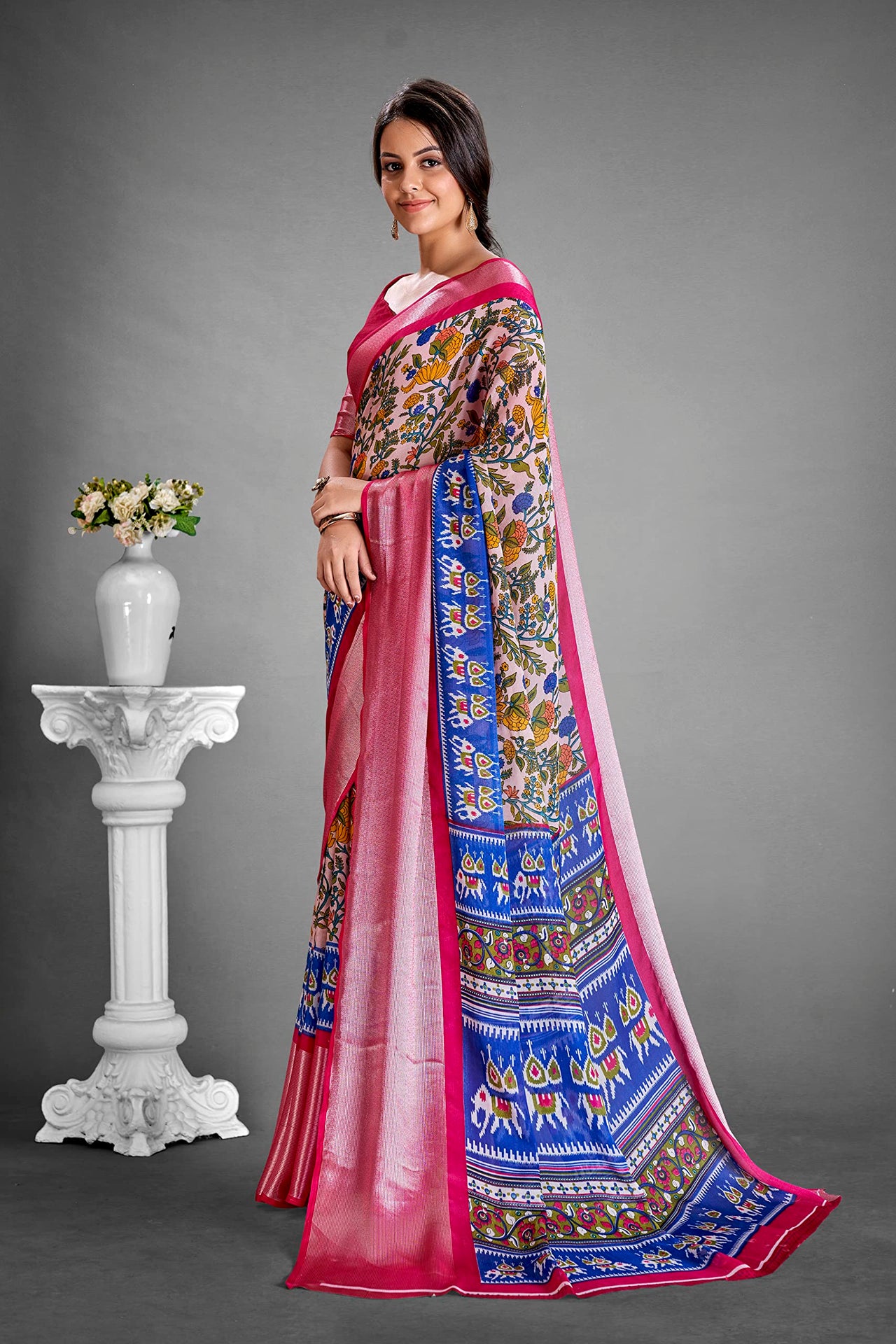 Amazon Brand - Myx Women Women Saree