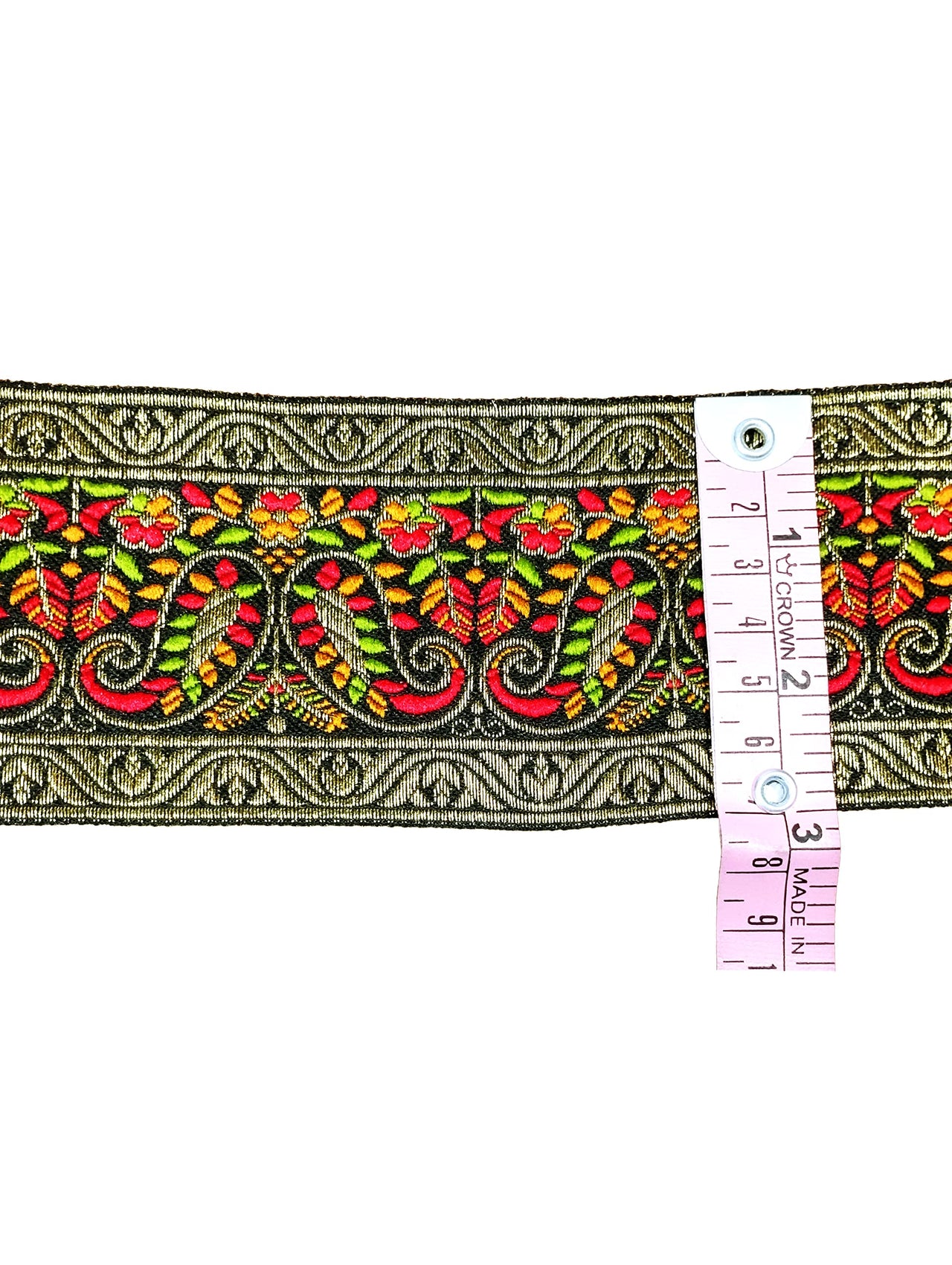 CARTZEYE Women's  Saree Falls Lace Border Reel Jacquard Woven Heavy Design Work for Saree, Kurti, Dresses, Bandhani, Lehenga, Decorative Ribbon