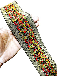 CARTZEYE Women's  Saree Falls Lace Border Reel Jacquard Woven Heavy Design Work for Saree, Kurti, Dresses, Bandhani, Lehenga, Decorative Ribbon