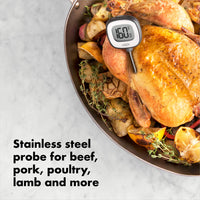 OXO Good Grips Chef's  Precision Digital Instant Read Thermometer, Black