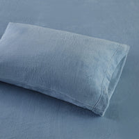 Sleep Philosophy True North Fleece Sheet Set Full, Solid Color, Warm & Plush Sheets Soft Fleece Bedding Full Size Sheets, Fitted Pocket Fits Up to 16