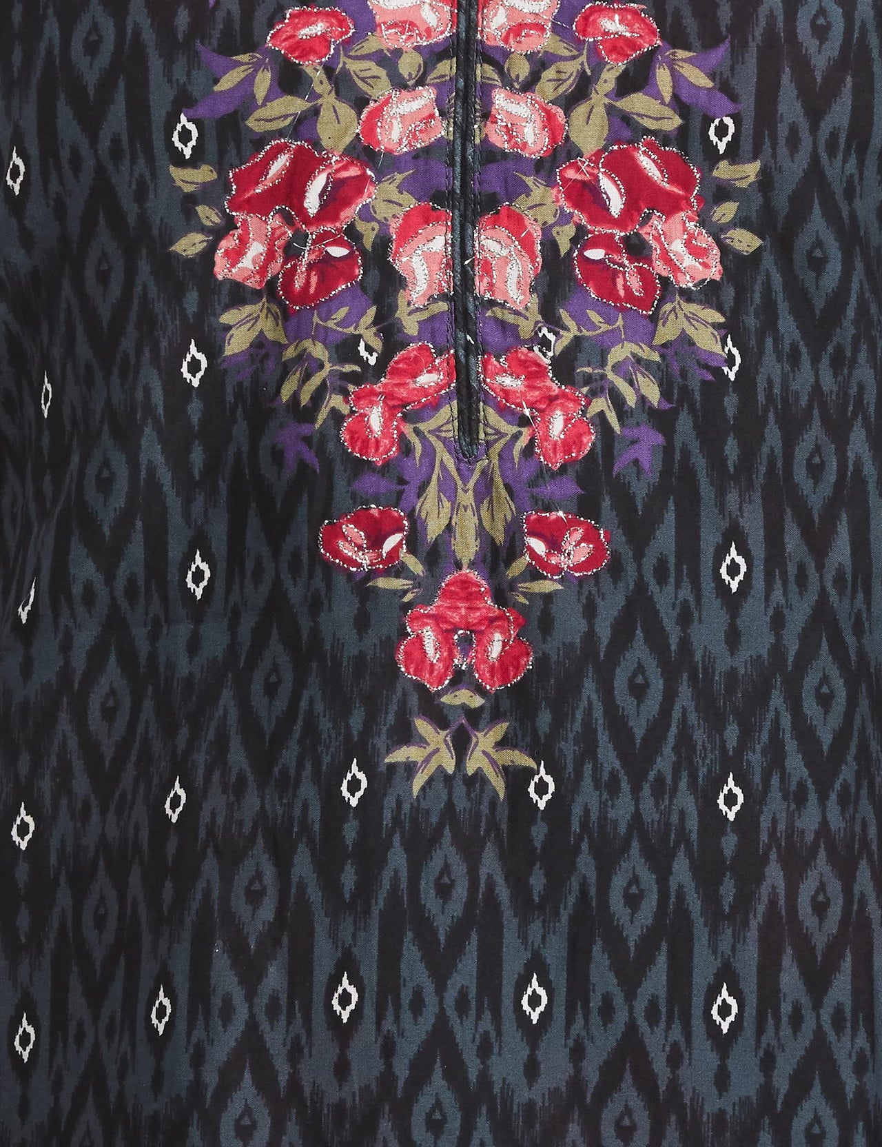 BIBA Women's  Cotton Salwar Kurta Dupatta