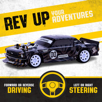 Flybar Hoonigan, Mustang Remote Control Car for Kids – RC Car, RC Cars, Race Car, 3.7V, 2.4 GHz, Detailed Replica Design, USB Rechargeable Battery Included, 1:32 Scale, 100 ft Range, 4 Mph