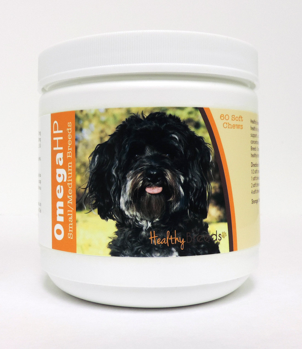Healthy Breeds Maltipoo Omega HP Fatty Acid Skin and Coat Support Soft Chews 60 Count 60 Ct - Small/Medium Breeds