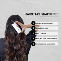 Thiklok Hair Moisturizer – Deep Moisturisation & Hydration | Leave-in Conditioning | pH Balanced | Lightweight & Non-Greasy Formula for Healthier | Frizz Control | Long Lasting Conditioner