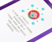 American Greetings Funny Baby Shower Card (Baby Name Game) Baby Name Game