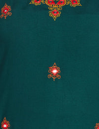 Ayukta Women's  Rayon Embroidery Straight Kurti