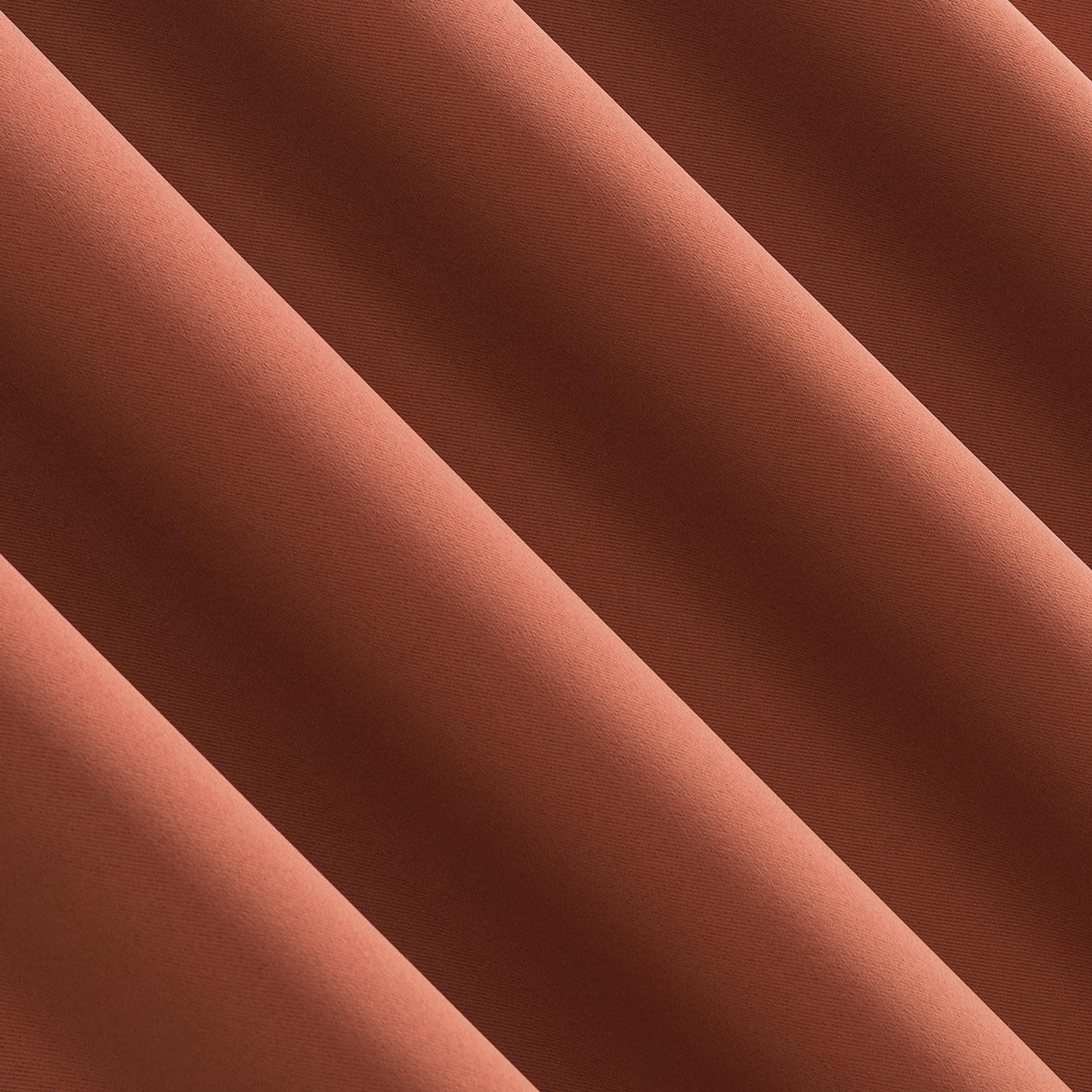 Sun Zero Easton Energy Saving Blackout Rod Pocket Curtain Panel, 40" x 95", Terracotta 40" x 95"