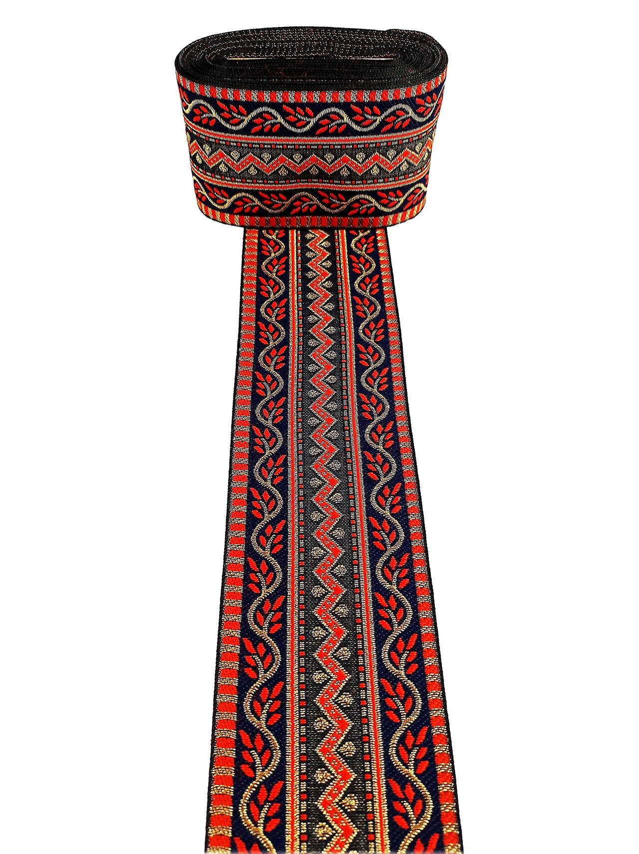 CARTZEYE Women's  Saree Falls Lace Border Reel Jacquard Woven Heavy Design Work for Saree, Kurti, Dresses, Bandhani, Lehenga, Decorative Ribbon