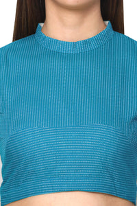 RENE Women's  Cotton Sleeveless Blouse