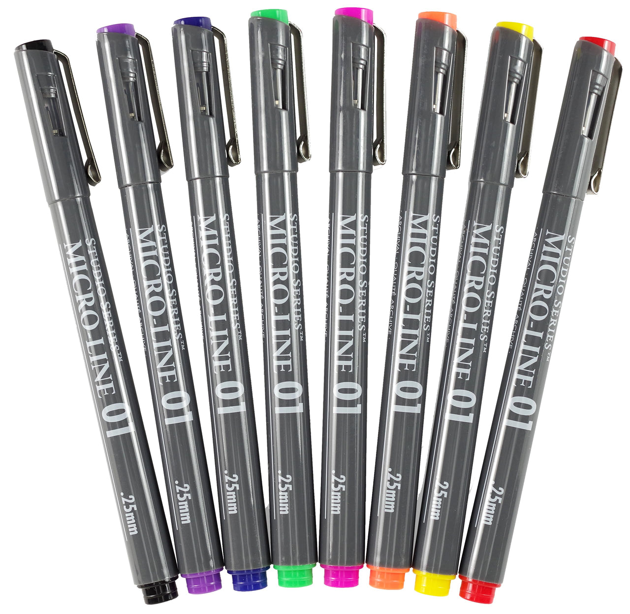 Bible Micro-Line Color Pens (8-piece Set)