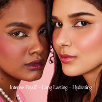 Tint Cosmetics Pack of 2 Makeup Set, Lip and Cheek Tint 5ml, Long-Lasting Stain, Easy Application, Non-Drying & Transfer-Proof & Black Liquid Eyeliner 10ml, Waterproof, Smudge-Proof & 18-Hour Wear, Suitable For Skin Types