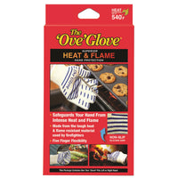 Ove Glove BBQ Superior Heat & Flame Protection- Extended Wrist for Additional Safety- Outdoor Cooking, Grilling, Barbeque Ove Glove, Pack of 1, Bbq