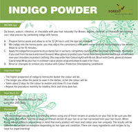 The Forest Herbs Natural Care From Nature Indigo Leaves Powder, 200g (Pack Of 1) Organic For Hair Colour Black (200g (Pack Of 1)