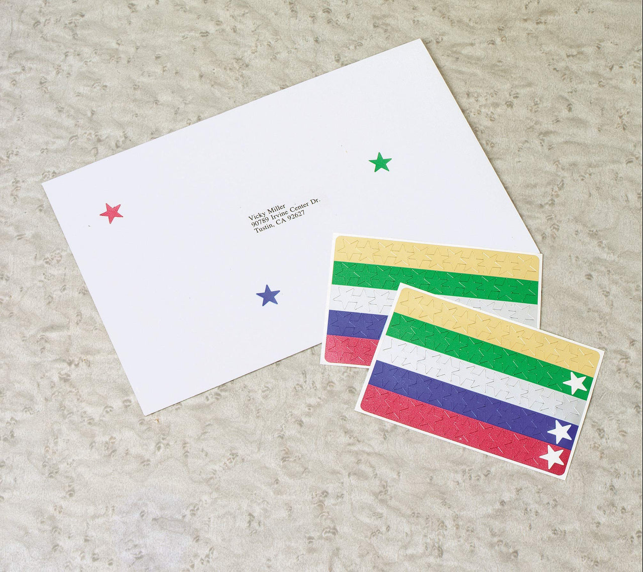 Avery Foil Star Labels, 1/2", Assorted Colors, Non-Printable, 440 Star Stickers Total (6007) 1 Pack