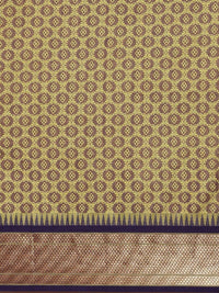 Pandadi Saree Women's  Cotton Silk Saree With Blouse Piece