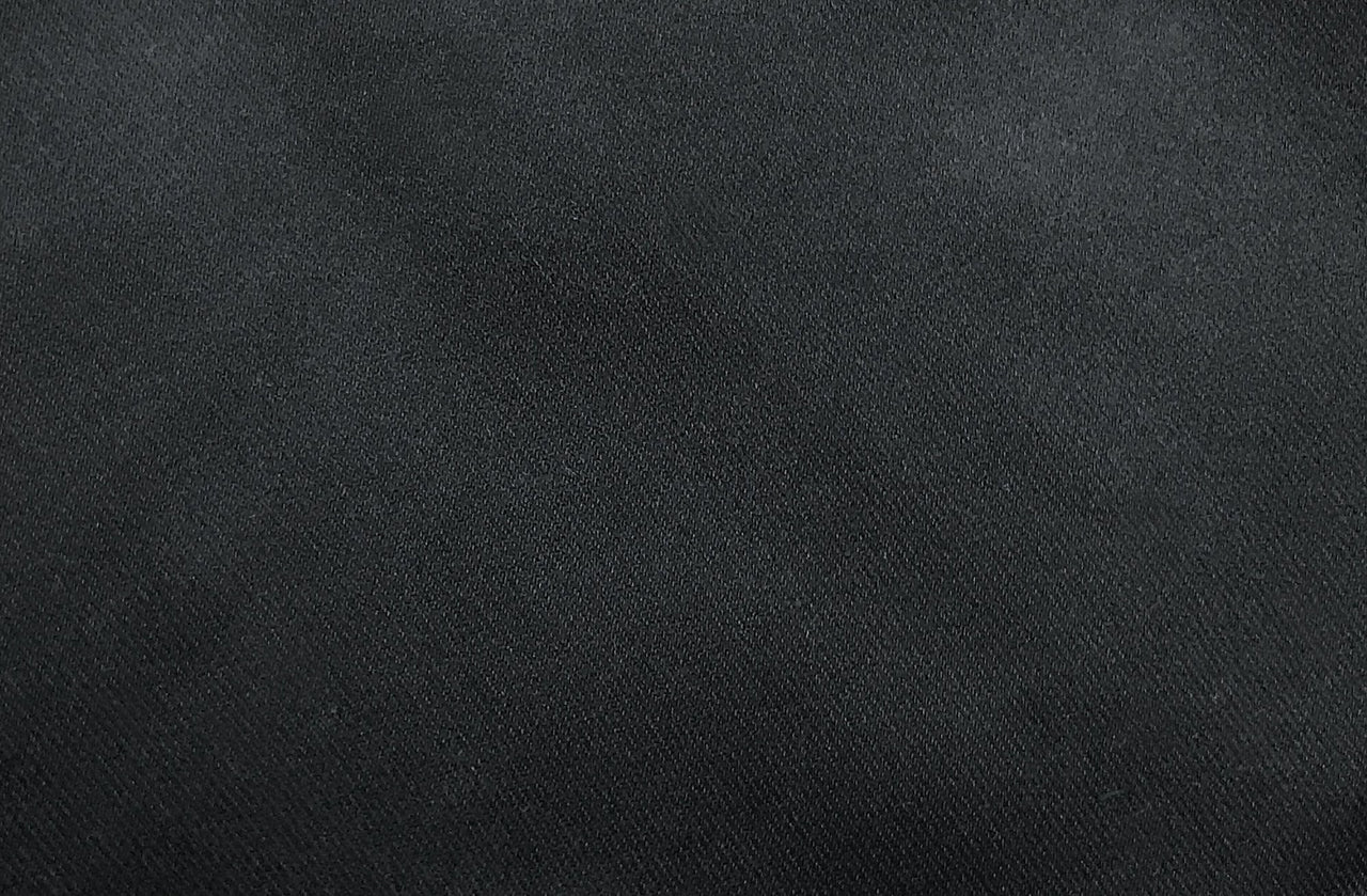 Sun Zero Easton Energy Saving Blackout Rod Pocket Curtain Panel, 40" x 84", Black