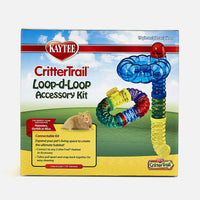 Kaytee CritterTrail Fun-nel Loop-D-Loop Accessory Kit Small Animal Habitat Tubes Loop-D-Loop Kit