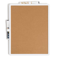 U Brands Contempo Magnetic Dry Erase Board Kit, Set of 19, 11”x14”, Fall Floral, Includes Magnets, Markers Fall Floral (19 pieces) 11'' x 14''