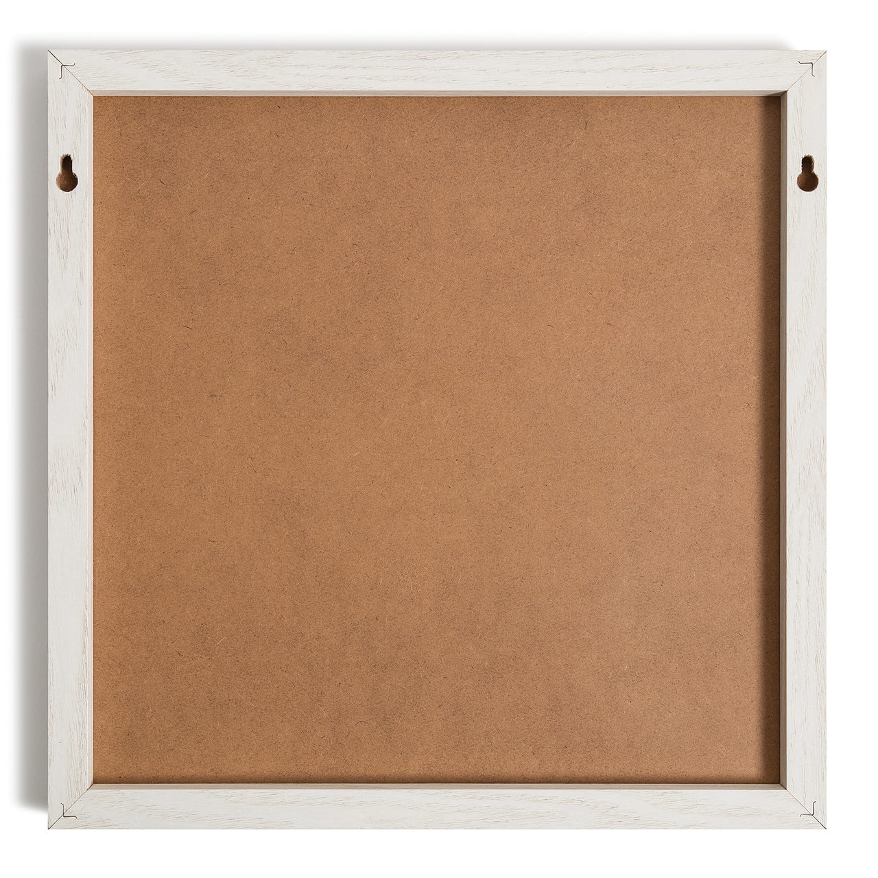 U Brands Rustic Weekly Dry Erase Planner Board, 14 x 14 Inches, Office Supplies, White Wood Frame