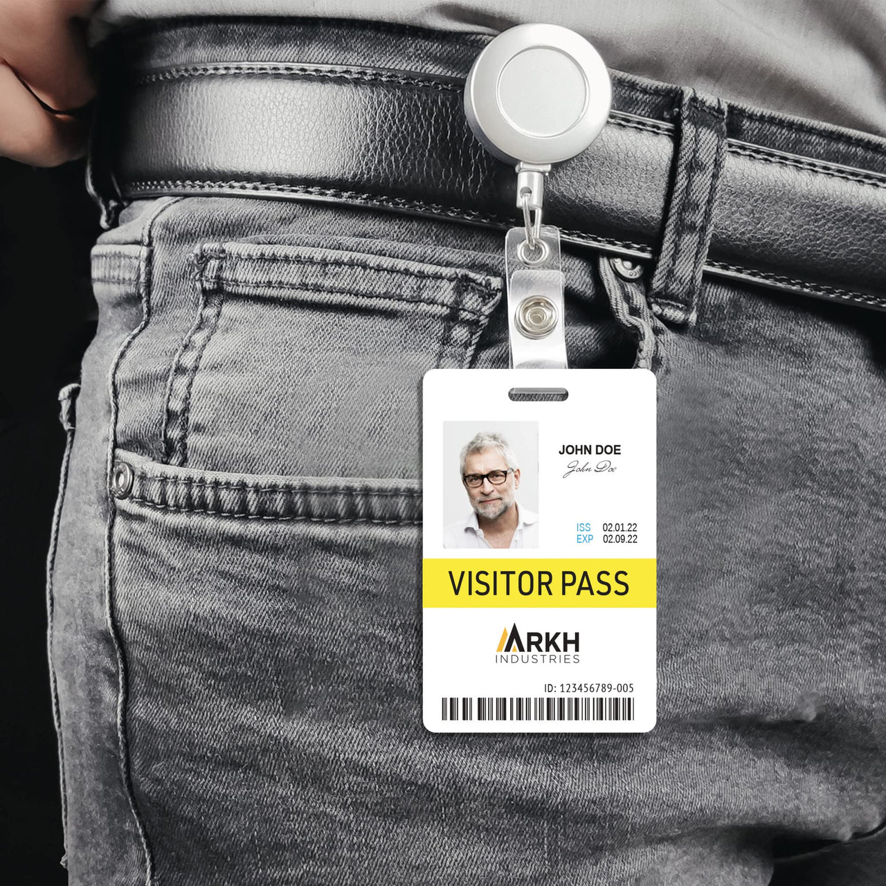 Avery Durable Tall ID Badges for Lanyards, Laser Printable on Both Sides, Blank White, 80 Total, 3.375" x 2.125" (61612)