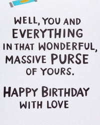 American Greetings Funny Birthday Card for Grandma (Desert Island) Desert Island