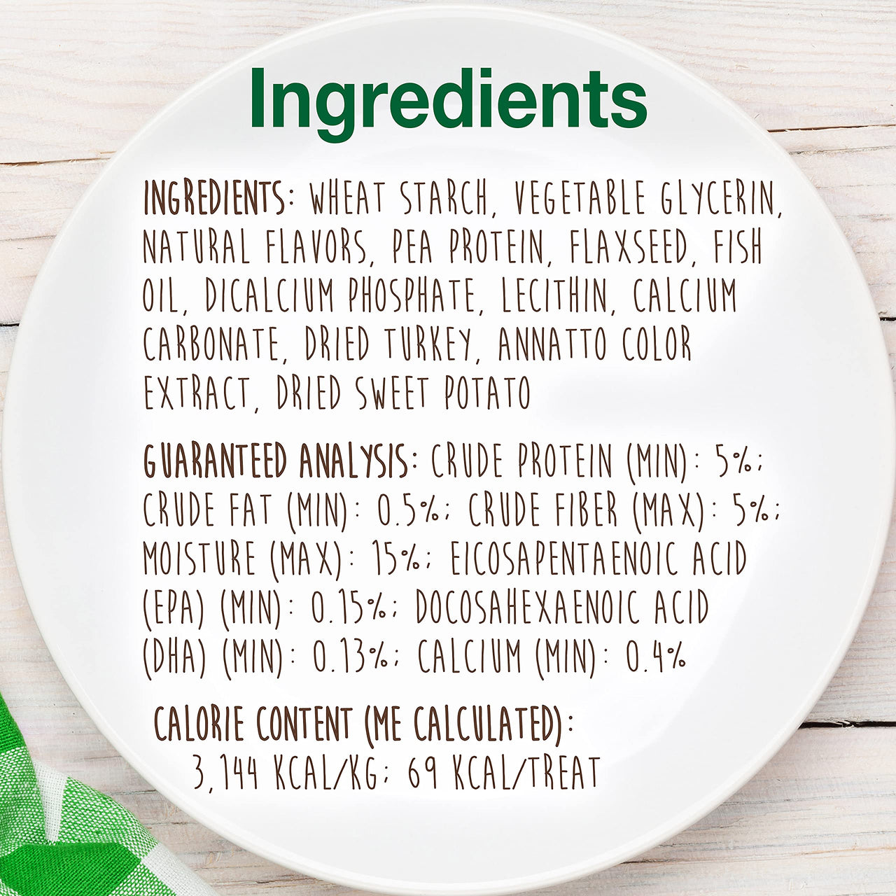 Nylabone Healthy Edibles Natural Puppy Treats - Long-Lasting Dog Treats - Puppy Supplies - Turkey & Sweet Potato Flavor, X-Small/Petite (8 Count) 1 Count (Pack of 8)