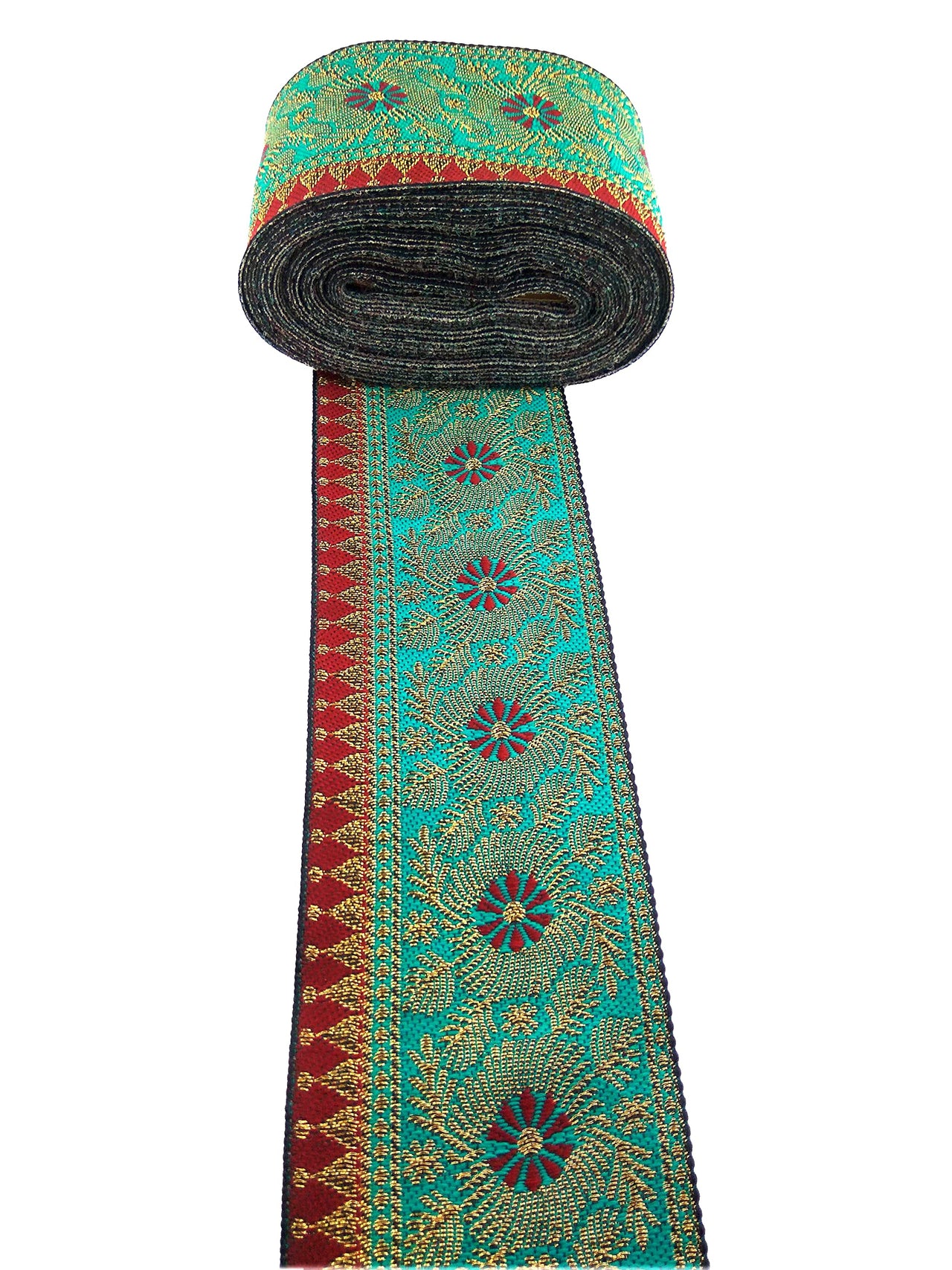 CARTZEYE Women's  Saree Falls Lace Border Reel Jacquard Woven Heavy Design Work for Saree, Kurti, Dresses, Bandhani, Lehenga, Decorative Ribbon