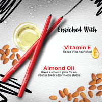 FACESCANADA Ultime Pro Makeup Fixer 50 Ml And Faces Canada Magneteyes Kajal - Black, 0.35G Almondoil & Vitamine