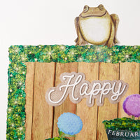 Eureka Curiosity Garden Mini Happy Birthday Bulletin Board Set for Teachers, 48 Pieces Garden Birthday