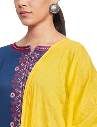 BIBA Women's  Floral Print Cotton Dupatta