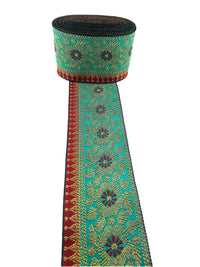 CARTZEYE Women's  Saree Falls Lace Border Reel Jacquard Woven Heavy Design Work for Saree, Kurti, Dresses, Bandhani, Lehenga, Decorative Ribbon