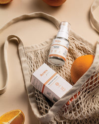 Ikcura Hyaluronic Acid & Vitamin C Face Serum with Hyaluronic Acid, Azelaic Acid | Boosts Collagen, Brightens Skin, Deeply Hydrates, Reduces Acne, Pigmentation & Dark Spots, 30ml