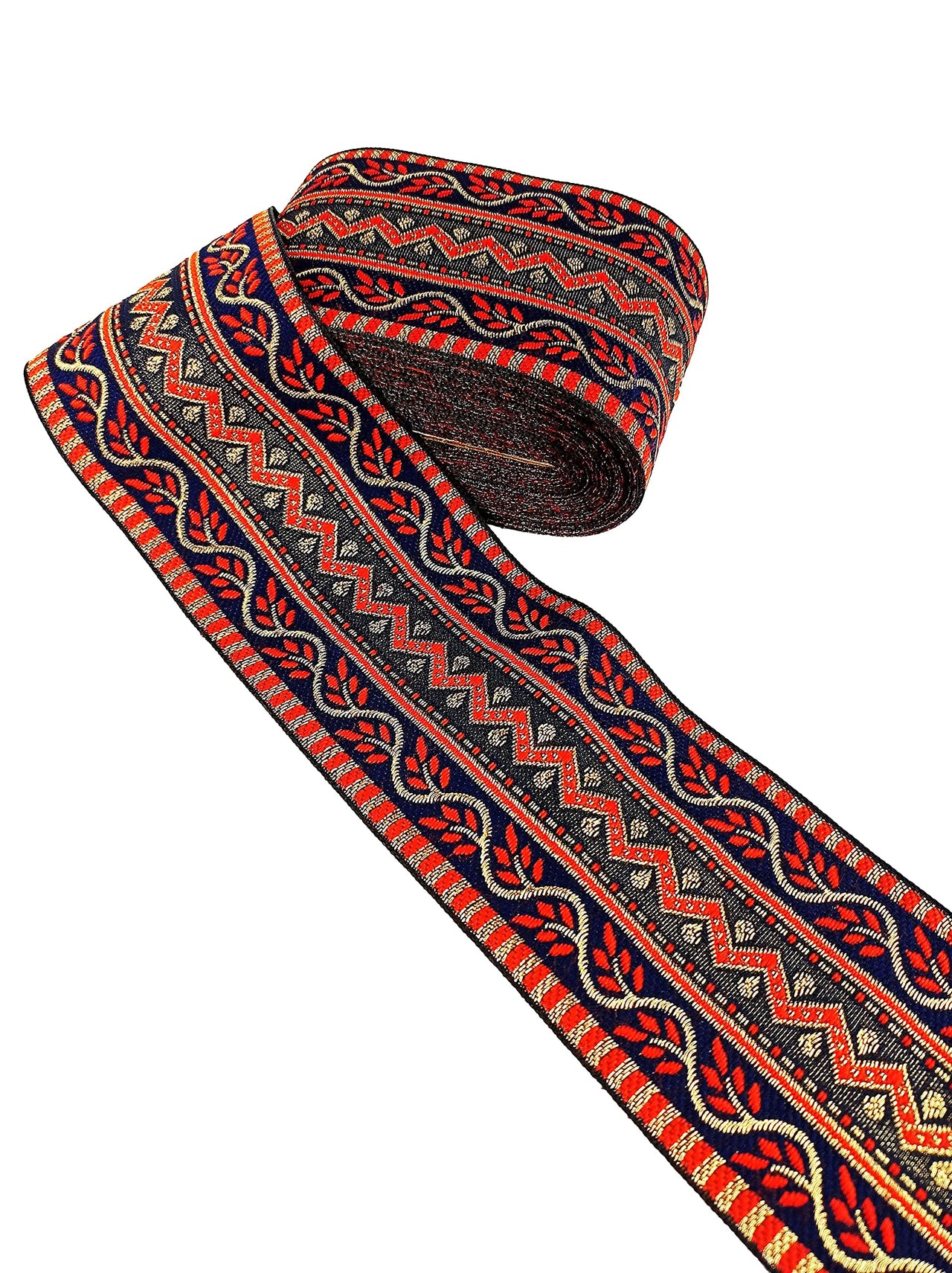 CARTZEYE Women's  Saree Falls Lace Border Reel Jacquard Woven Heavy Design Work for Saree, Kurti, Dresses, Bandhani, Lehenga, Decorative Ribbon