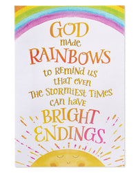 American Greetings Religious Get Well Soon Card (Bright Endings)