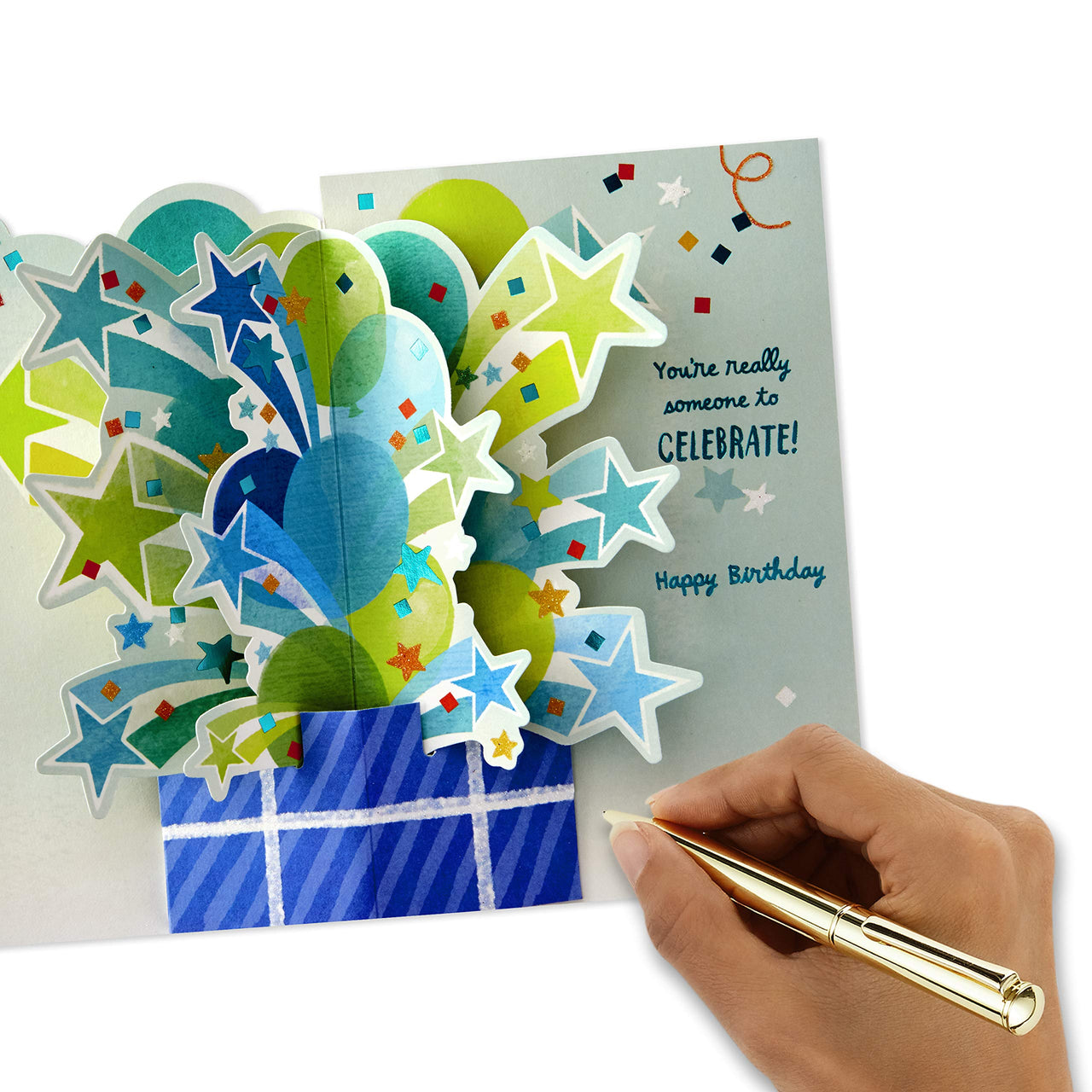 Hallmark Paper Wonder Pop Up Birthday Card (Someone to Celebrate) Someone to Celebrate