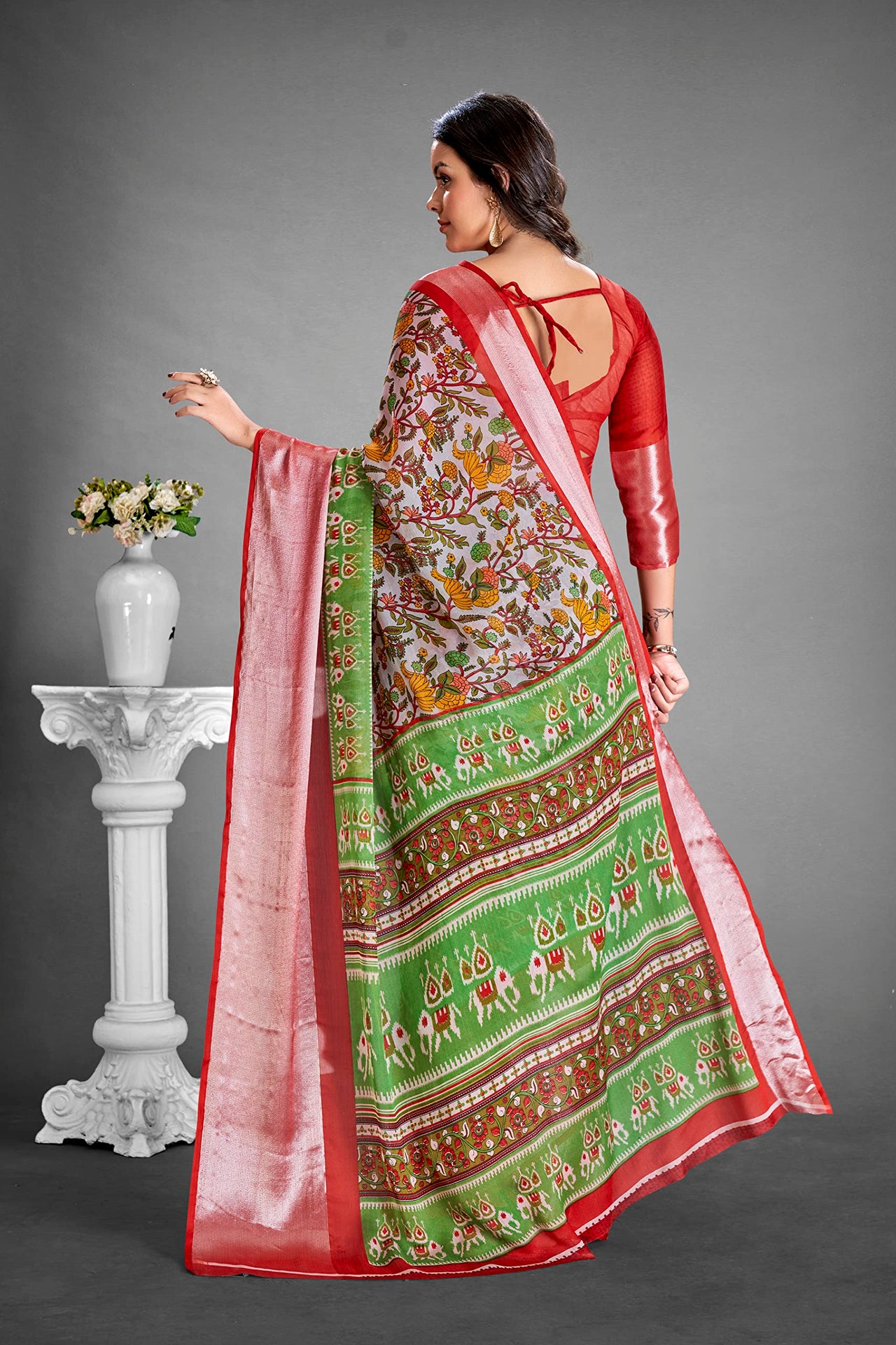 Amazon Brand - Myx Women Women Saree