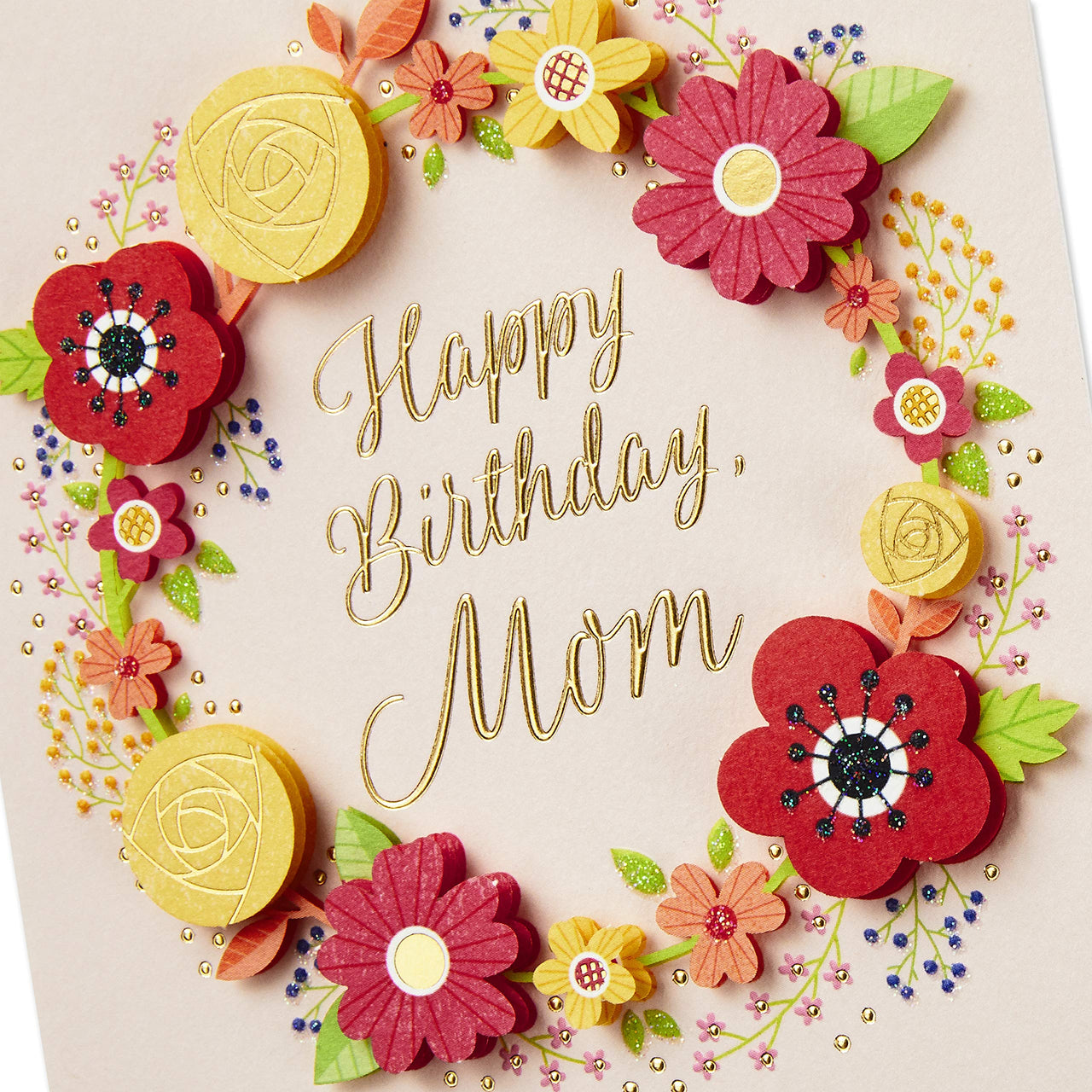 Hallmark Signature Birthday Card for Mom (Grateful for You)