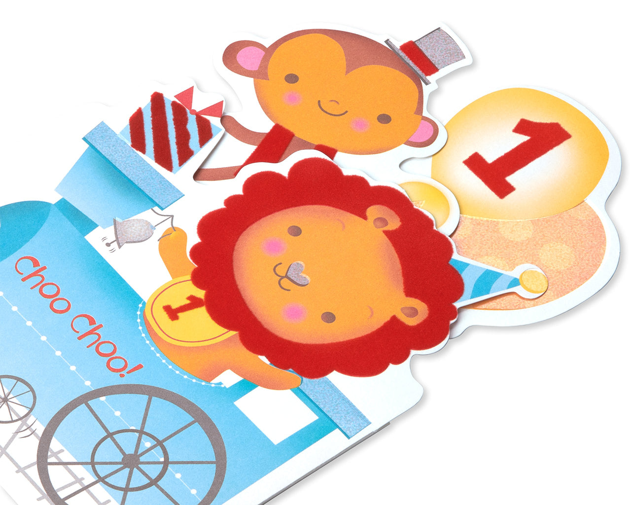 American Greetings 1st Birthday Card (Choo-Choo) Choo-Choo