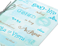 American Greetings Goodbye Card (Congratulations)