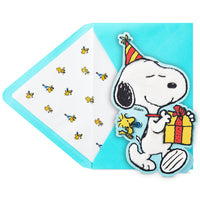 Hallmark Signature Peanuts Birthday Card (Snoopy, Happiness) Snoopy, Happiness