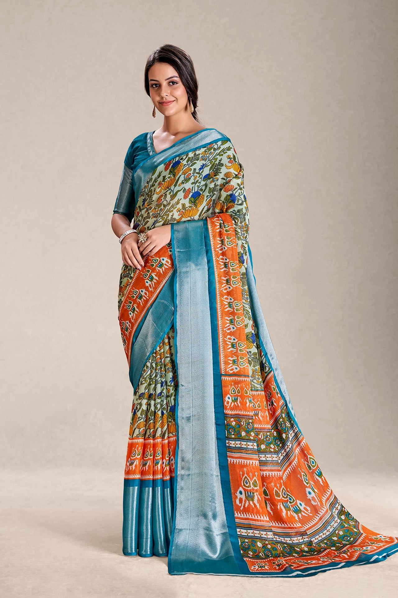 Amazon Brand - Myx Women Women Saree