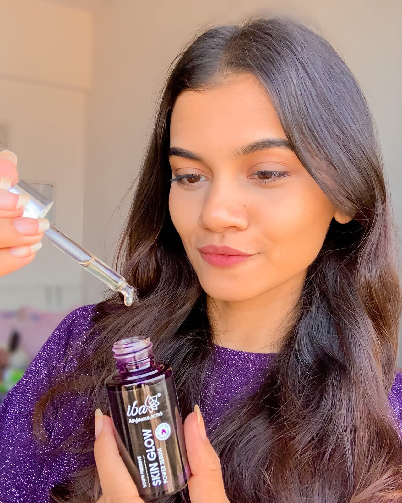 Iba Advanced Activs Youth Preserve Skin Glow Power Serum 30ml with Vitamin C Serum For Glowing Skin (15% Vitamin C Extracts) | Fades Dark Spots | For Uneven & Dull Skin | Quick Absorbing